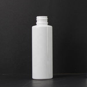 العناية بالبشرة جولة فارغة من البلاستيك الحيوانات الأليفة 60 مل زجاجات محلول أبيض لمنتجات الشعر